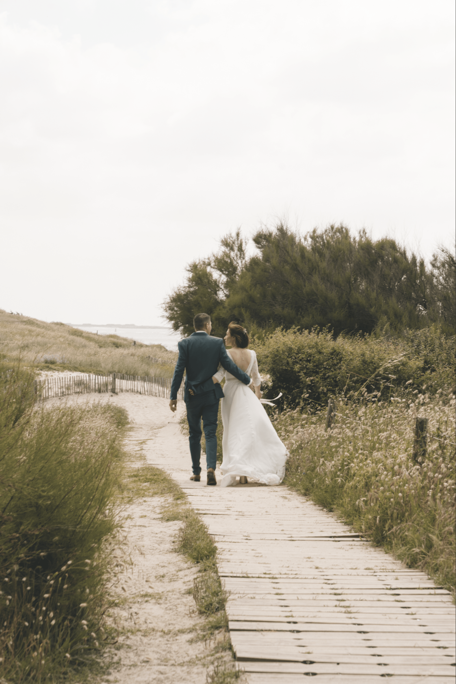 Mariage au bord de mer à Larmor plage